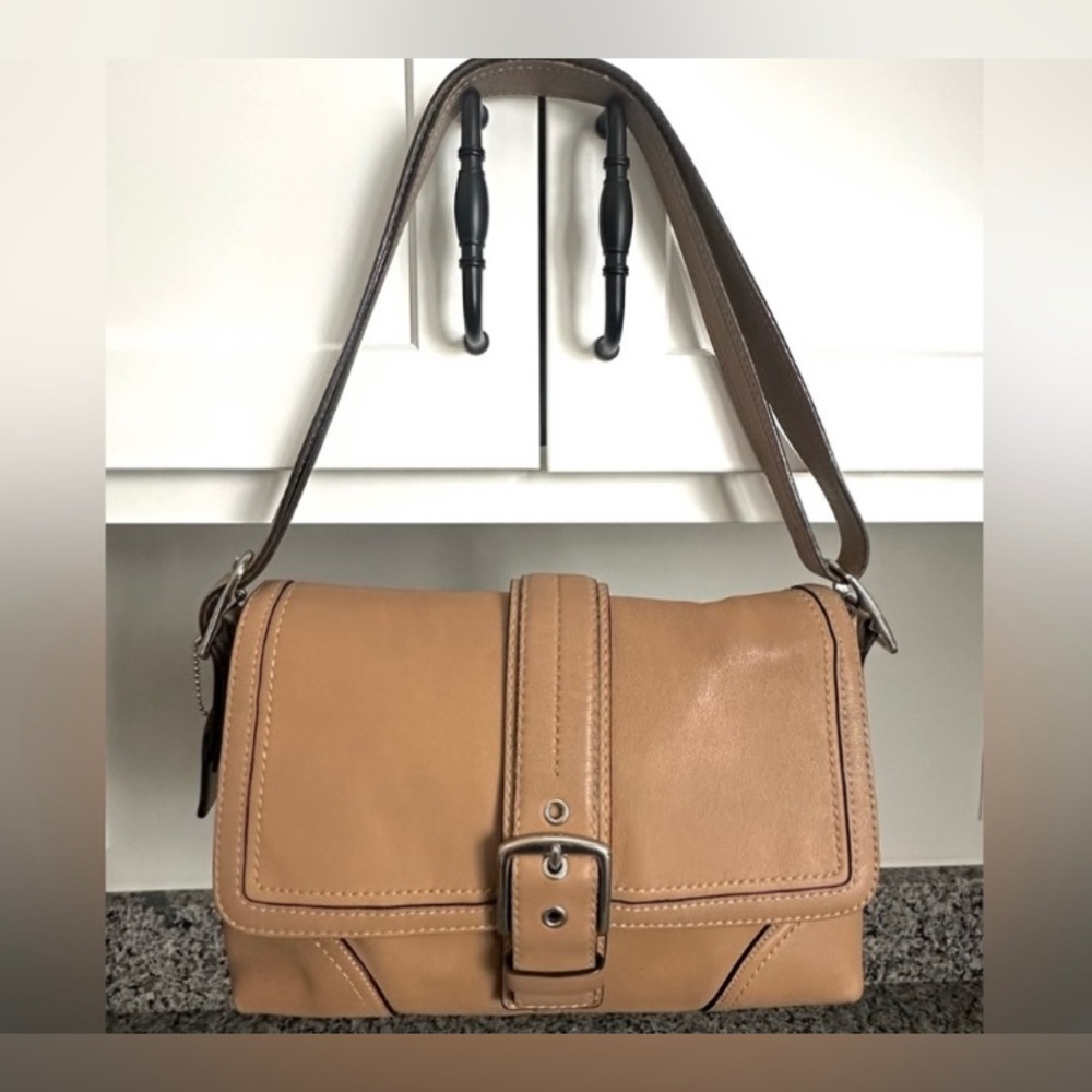 ❤️ENC Coach Hampton Crossbody Leather Bag 👜